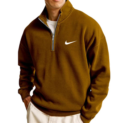 Casual Quarter-Zip Sweatshirt - NEW COLLECTION