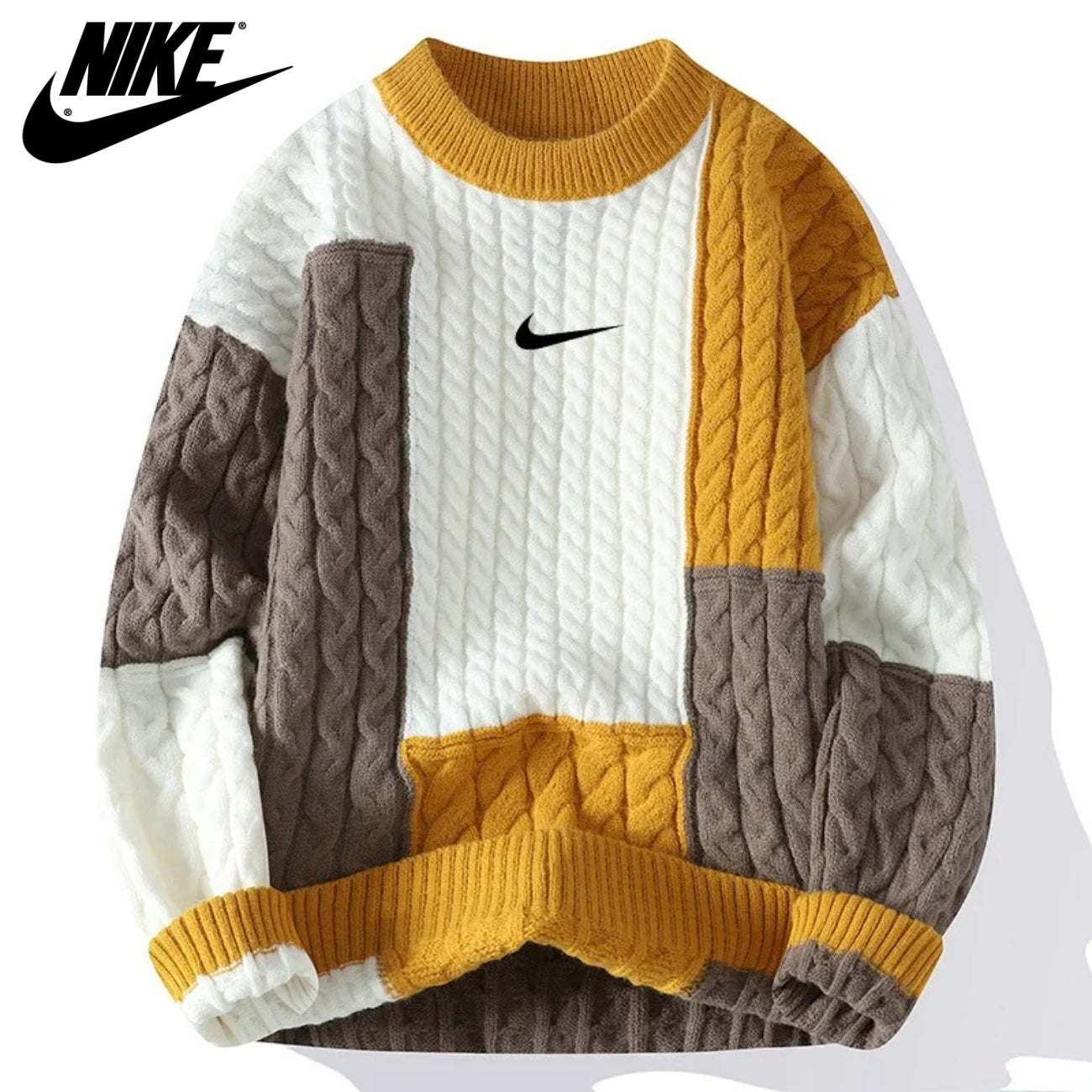 Retro Patchwork Pullover || CLEARANCE SALE