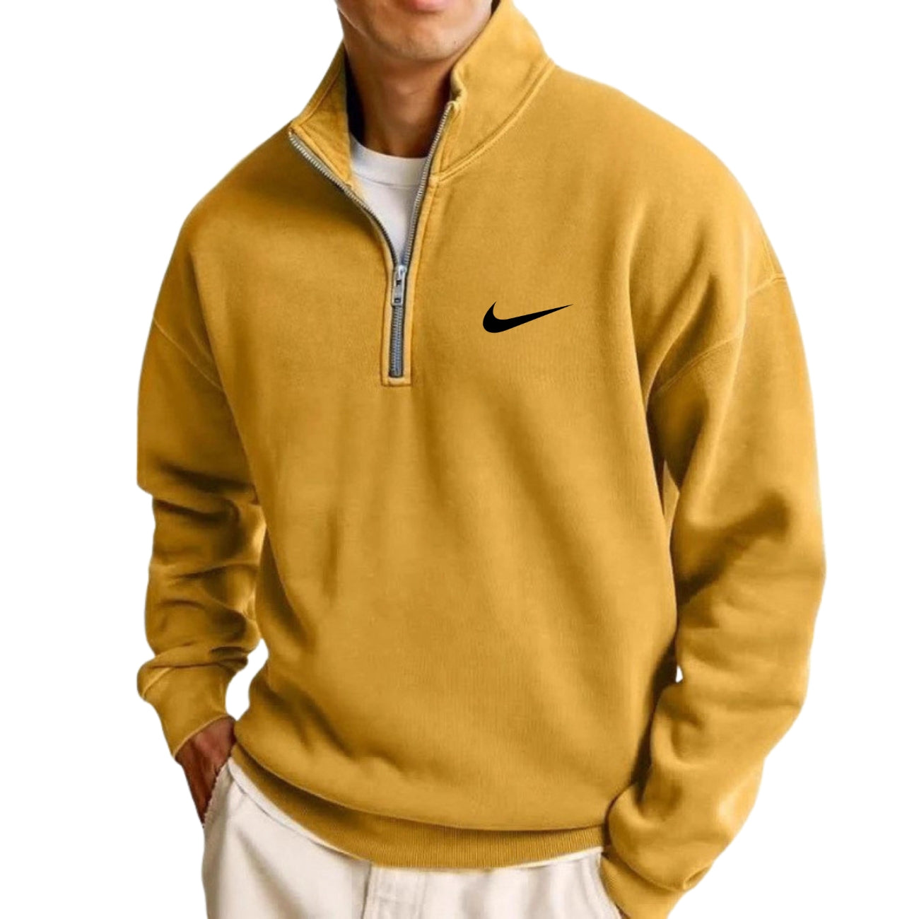 Casual Quarter-Zip Sweatshirt - NEW COLLECTION