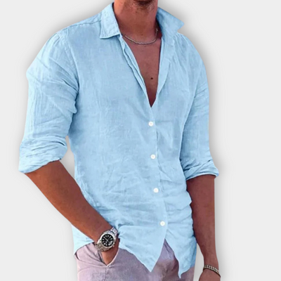 Trevor - Men's Linen Shirt