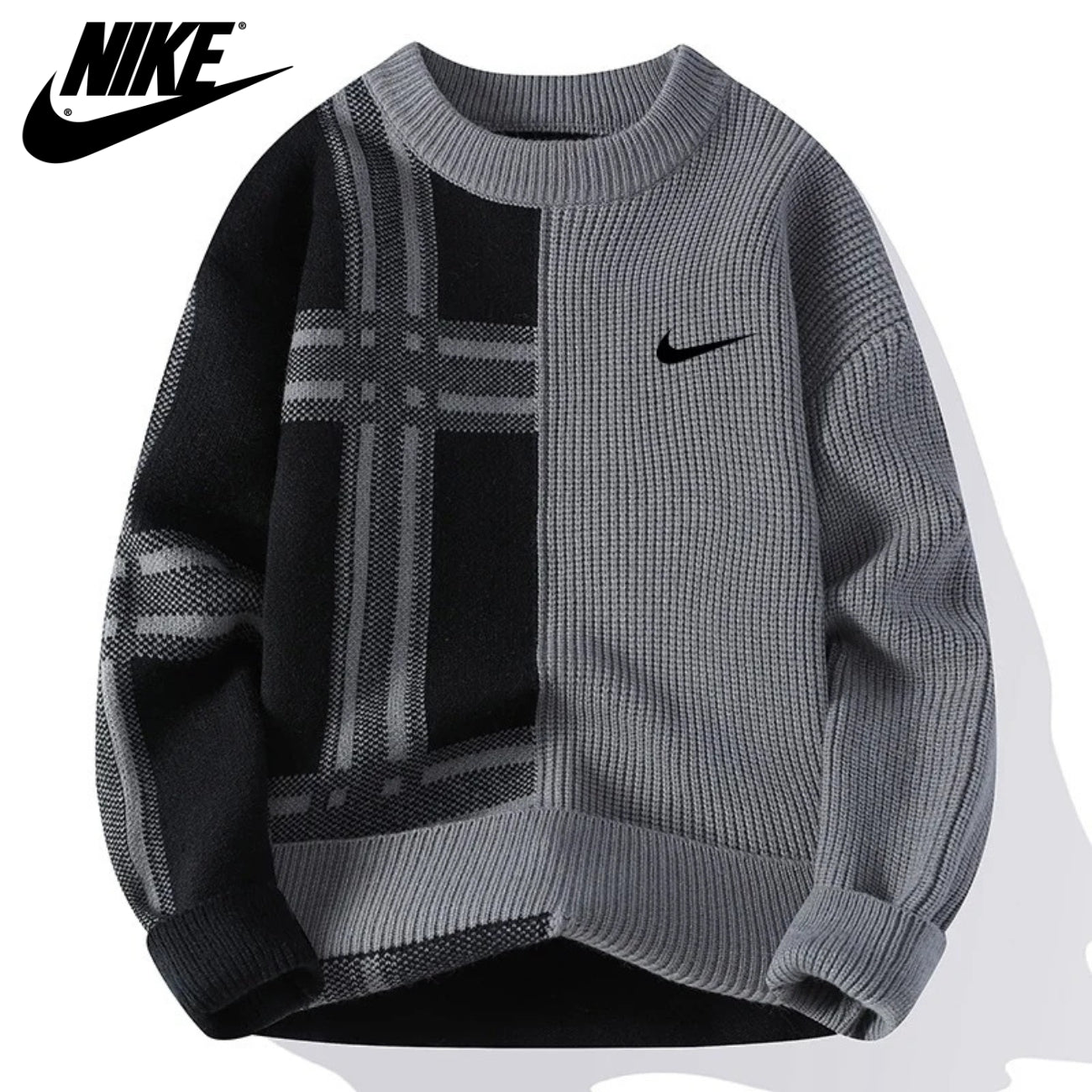 Modern Patchwork Pullover || CLEARANCE PRICE