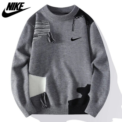 Textured Patchwork Sweater || CLEARANCE SALE