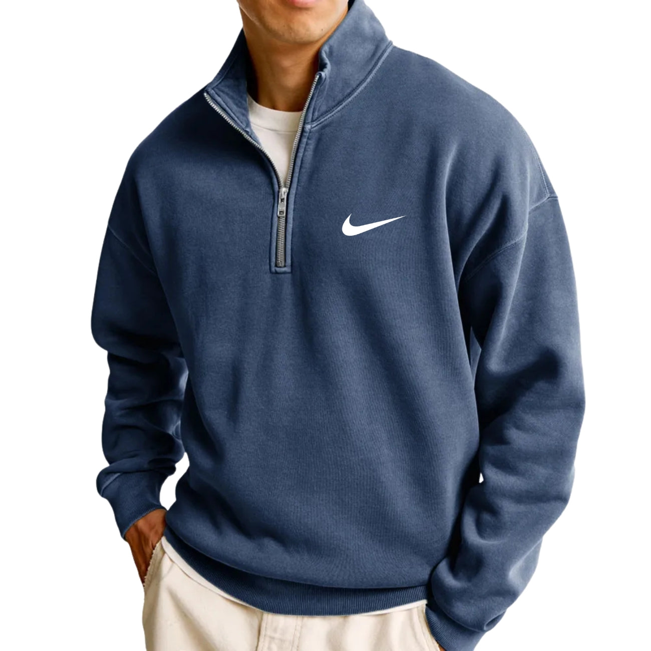 Casual Quarter-Zip Sweatshirt - NEW COLLECTION