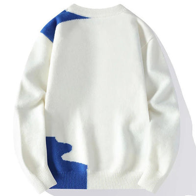 Textured Patchwork Sweater - NEW COLLECTION