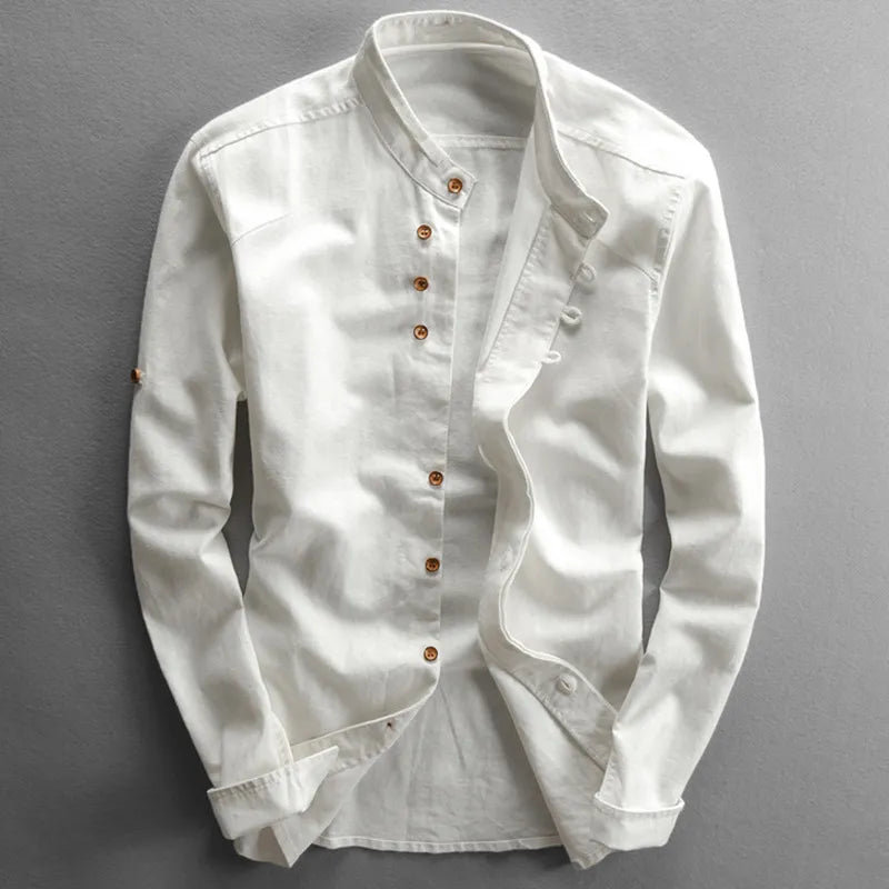 Paul | Japanese Linen Shirt